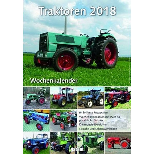 Traktoren, Wochenkalender 2018