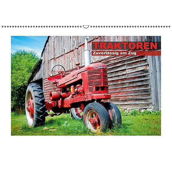 Traktoren - Zuverlässig am Zug (Wandkalender 2014 DIN A2 quer)