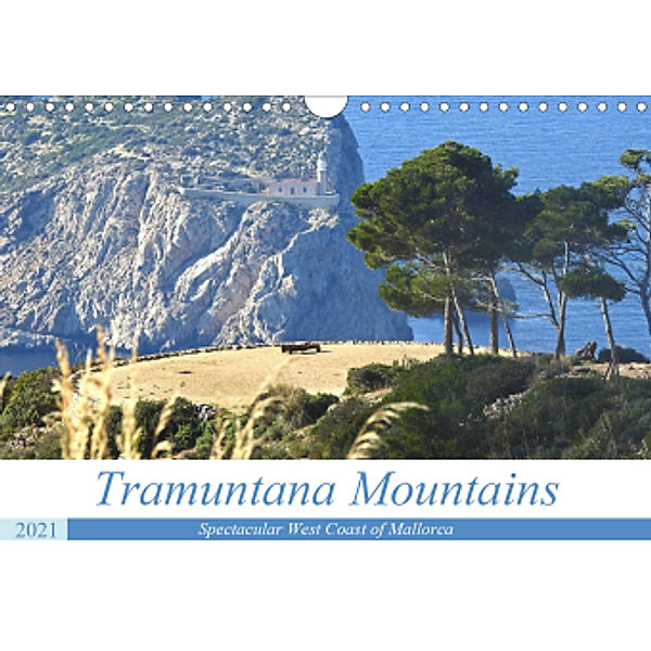 Tramuntana Mountains - Spectacular West Coast of Mallorca (Wall Calendar 2021 DIN A4 Landscape), Bettina Vier