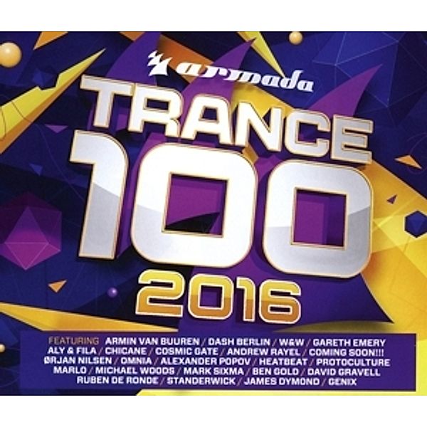 Trance 100-2016, Diverse Interpreten