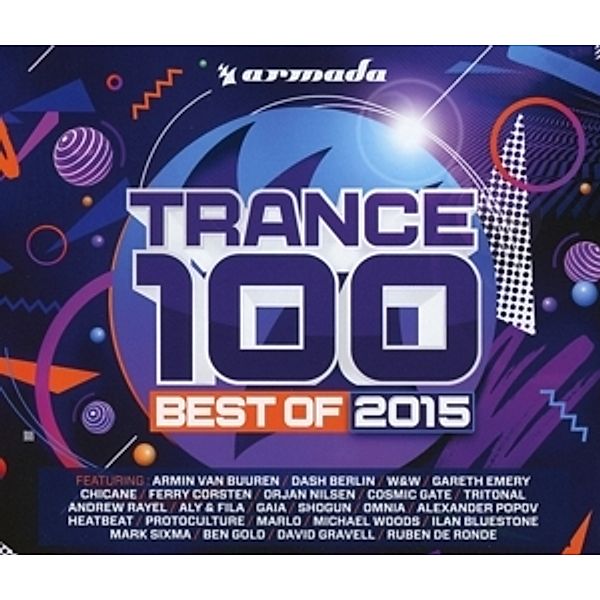 Trance 100-Best Of 2015, Diverse Interpreten