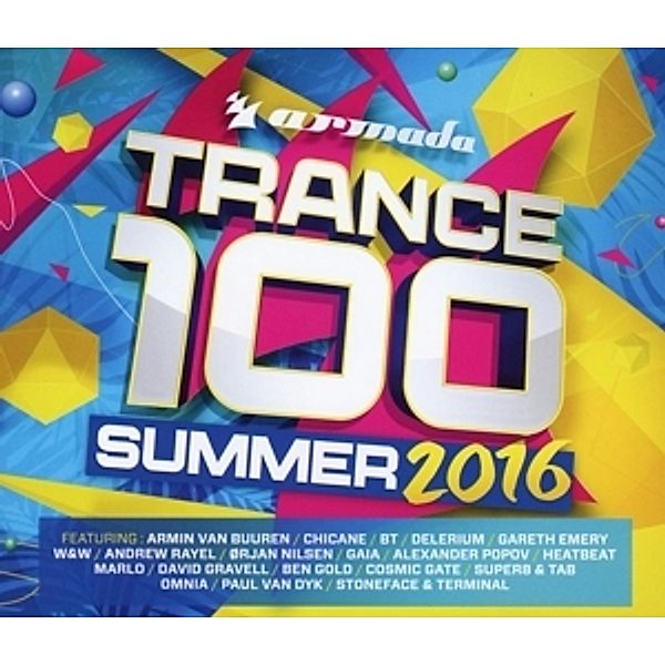 Trance 100-Summer 2016, Diverse Interpreten