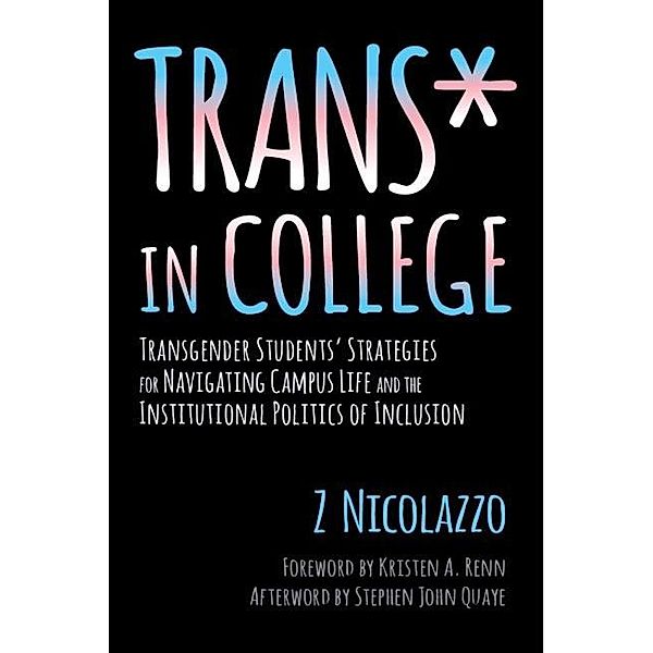 Trans* in College, Nicolazzo