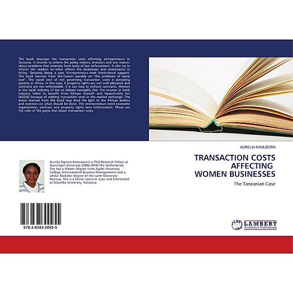 TRANSACTION COSTS AFFECTING WOMEN BUSINESSES, AURELIA KAMUZORA