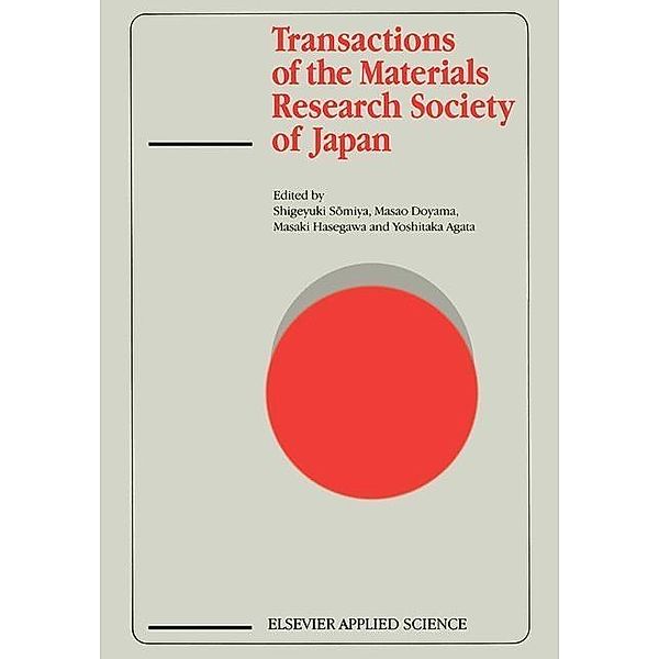 Transactions of the Materials Research Society of Japan