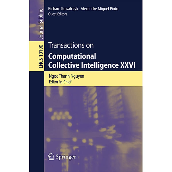 Transactions on Computational Collective Intelligence XXVI