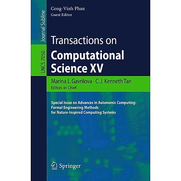 Transactions on Computational Science XV / Lecture Notes in Computer Science Bd.7050