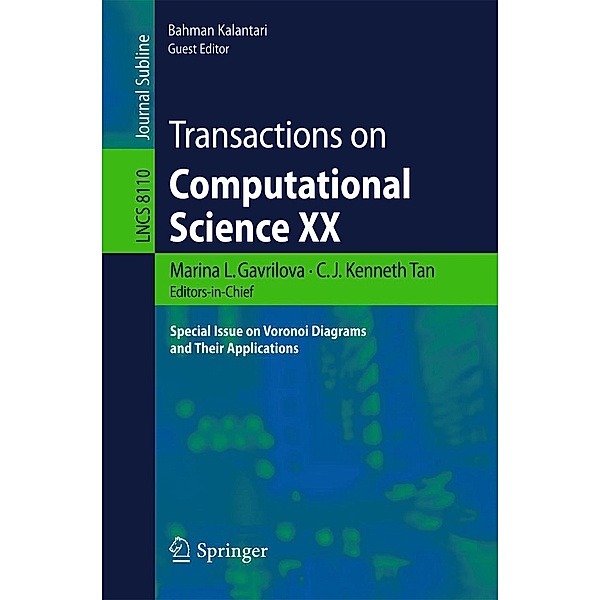 Transactions on Computational Science XX / Lecture Notes in Computer Science Bd.8110