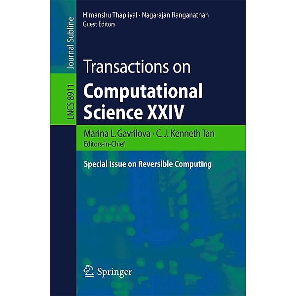 Transactions on Computational Science XXIV / Lecture Notes in Computer Science Bd.8911