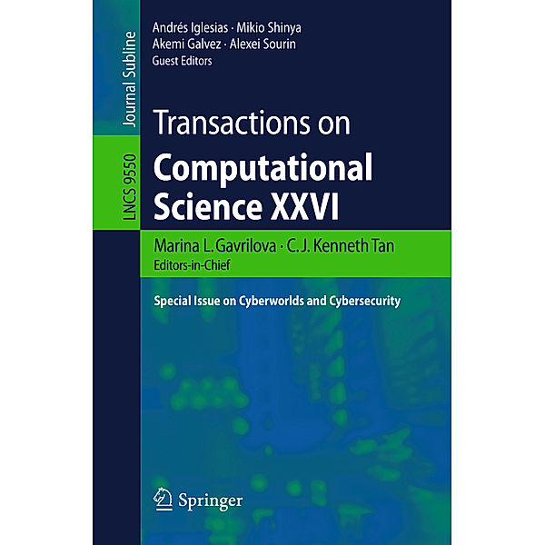 Transactions on Computational Science XXVI