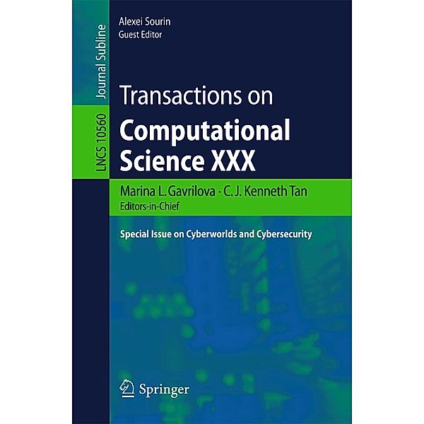 Transactions on Computational Science XXX / Lecture Notes in Computer Science Bd.10560