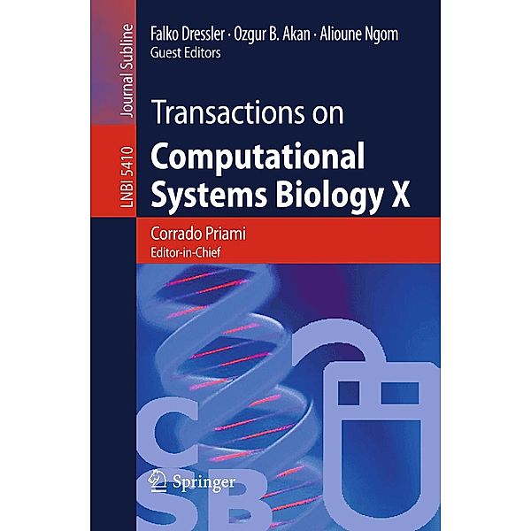 Transactions on Computational Systems Biology X / Lecture Notes in Computer Science Bd.5410