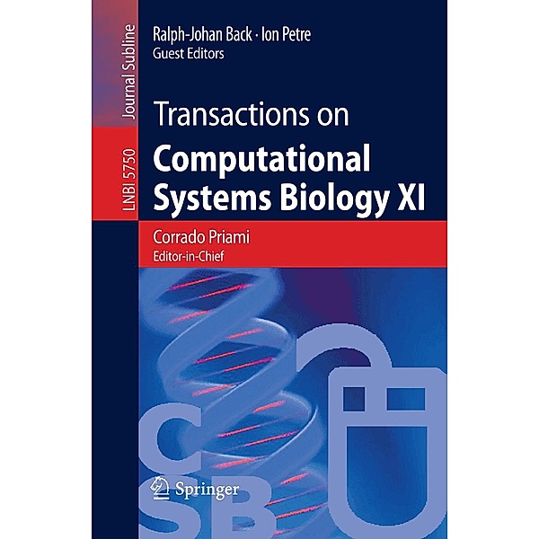 Transactions on Computational Systems Biology XI / Lecture Notes in Computer Science Bd.5750