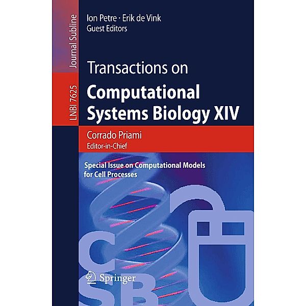 Transactions on Computational Systems Biology XIV / Lecture Notes in Computer Science Bd.7625