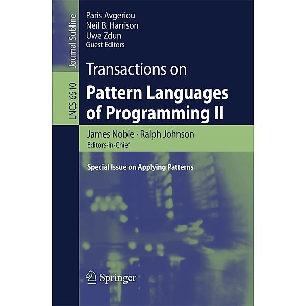 Transactions on Pattern Languages of Programming II