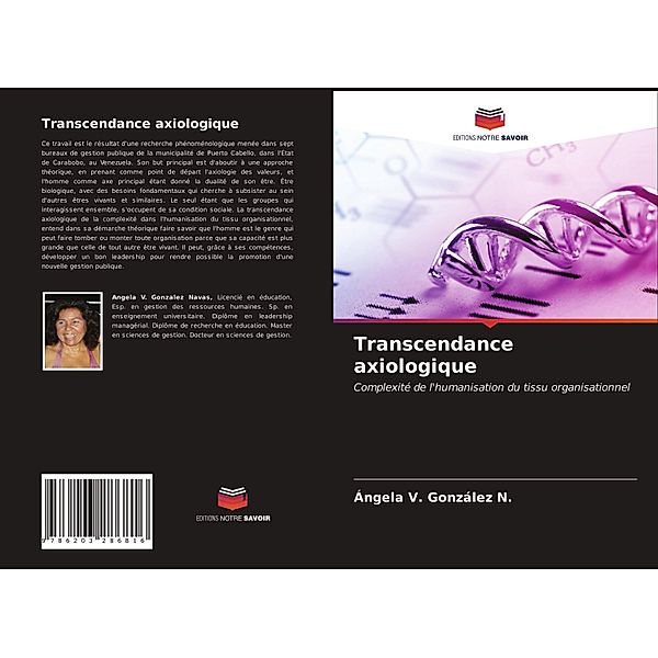 Transcendance axiologique, Ángela V. González N.
