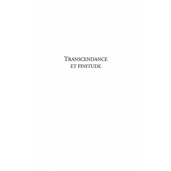 Transcendance et finiture / Hors-collection, Pietro Basile Giovanni