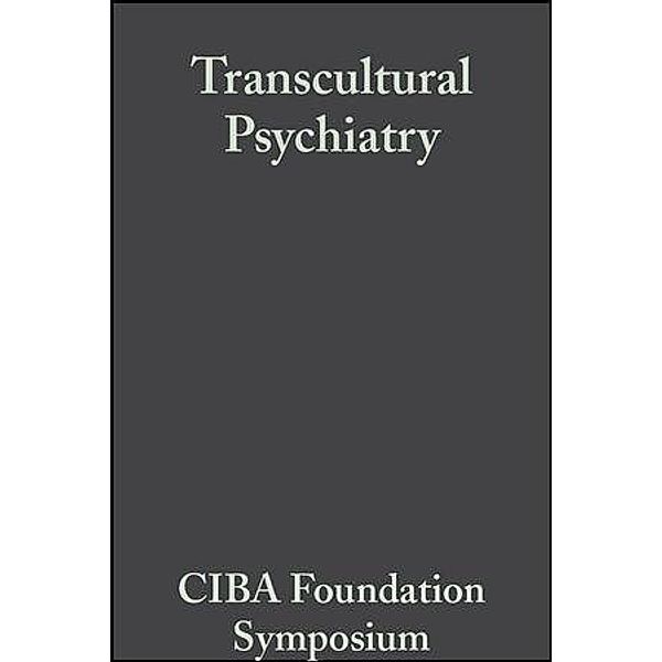 Transcultural Psychiatry / Novartis Foundation Symposium