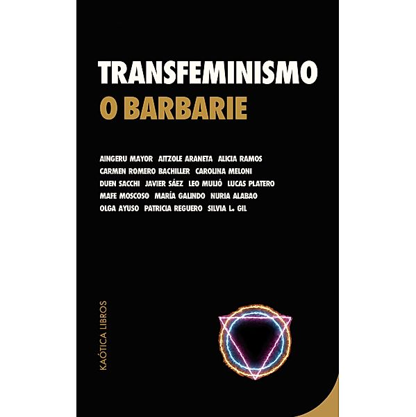 Transfeminismo o barbarie, VV. AA.