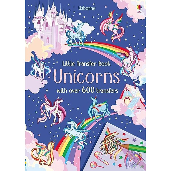 Transfer Activity Book Unicorns, Hannah Watson