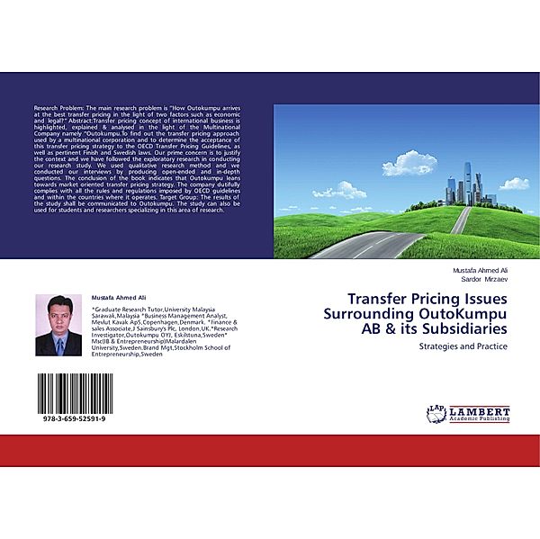 Transfer Pricing Issues Surrounding OutoKumpu AB & its Subsidiaries, Mustafa Ahmed Ali, Sardor Mirzaev