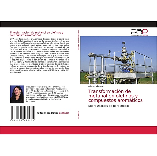 Transformación de metanol en olefinas y compuestos aromáticos, Albania Villarroel