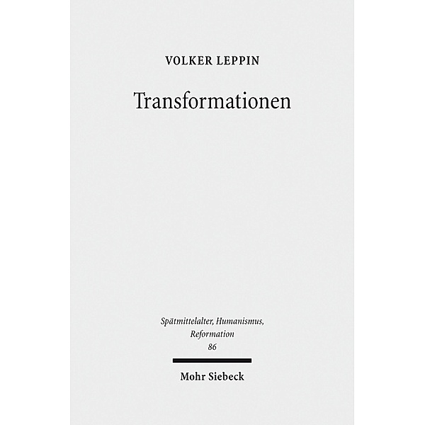Transformationen, Volker Leppin