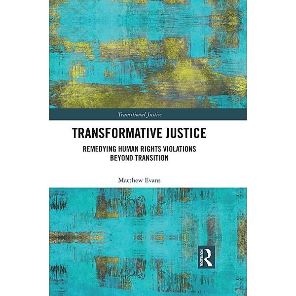 Transformative Justice, Matthew Evans