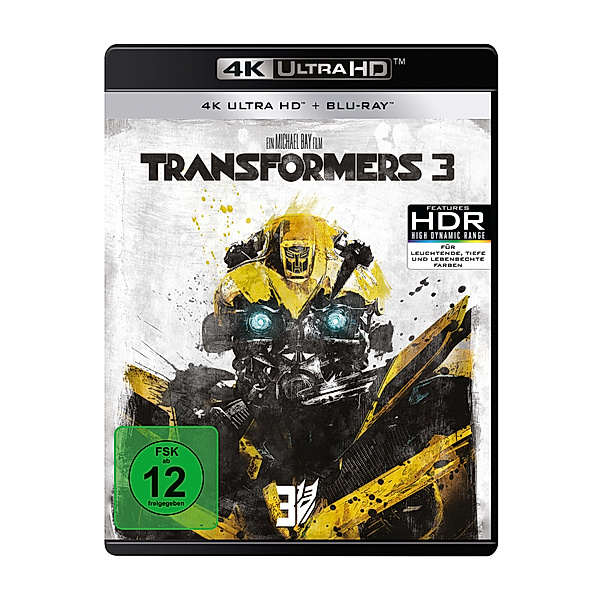 Transformers 3 (4K Ultra HD), Shia LaBeouf Patrick Dempsey Josh Duhamel