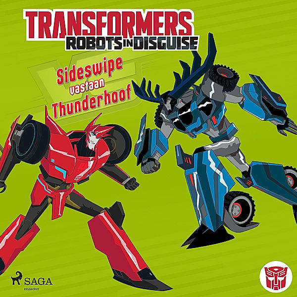 Transformers - 8 - Transformers - Robots in Disguise - Sideswipe vastaan Thunderhoof, John Sazaklis