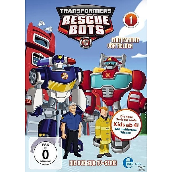 Transformers: Rescue Bots - Eine Familie von Helden, Folge 1, Transformers:rescue Bots