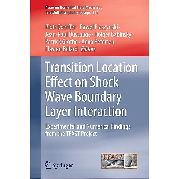 Transition Location Effect on Shock Wave Boundary Layer Interaction / Notes on Numerical Fluid Mechanics and Multidisciplinary Design Bd.144