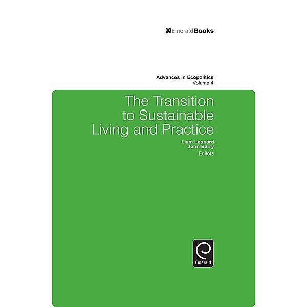 Transition to Sustainable Living and Practice, Liam Leonard