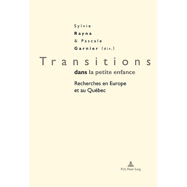 Transitions dans la petite enfance / Petite enfance et éducation / Early childhood and education Bd.3