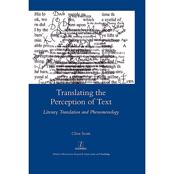 Translating the Perception of Text, Clive Scott