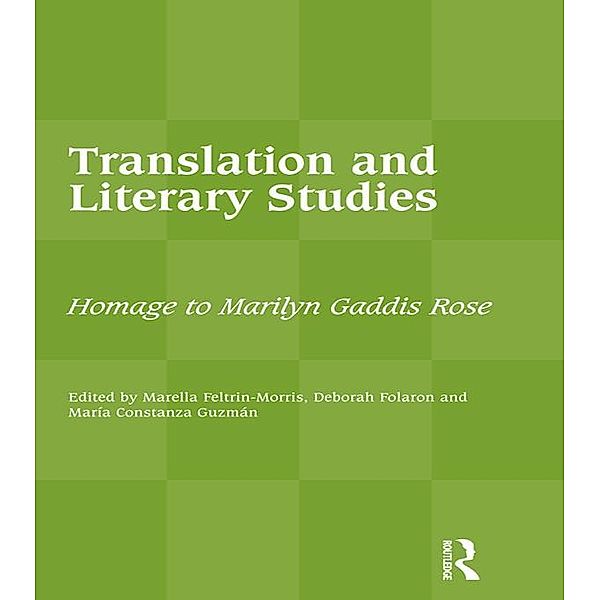 Translation and Literary Studies