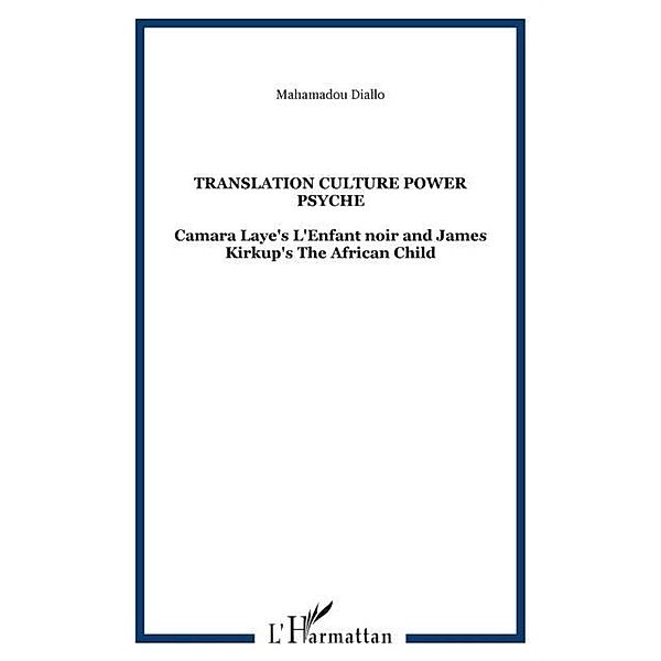 Translation culture power psyche - camar / Hors-collection, Mahamadou Diallo
