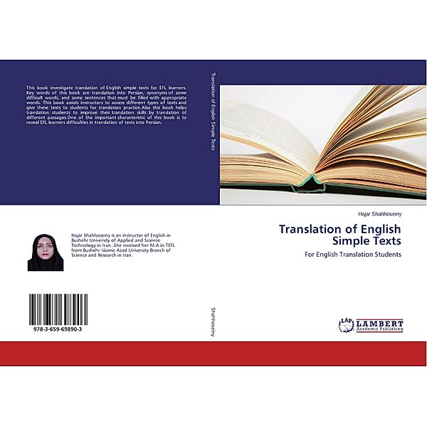 Translation of English Simple Texts, Hajar Shahhoseiny