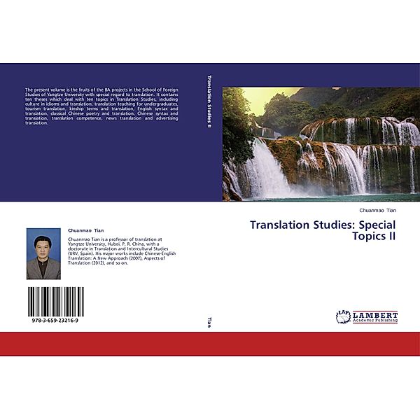 Translation Studies: Special Topics II, Chuanmao Tian