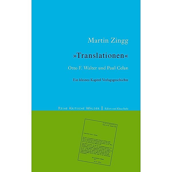 Translationen, Martin Zingg