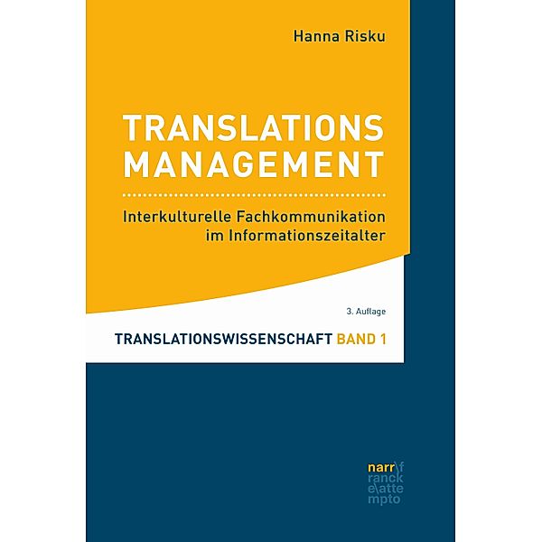 Translationsmanagement / Translationswissenschaft Bd.1, Hanna Risku