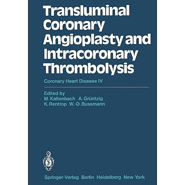 Transluminal Coronary Angioplasty and Intracoronary Thrombolysis