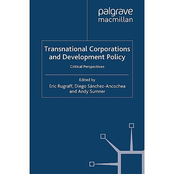 Transnational Corporations and Development Policy / Rethinking International Development series