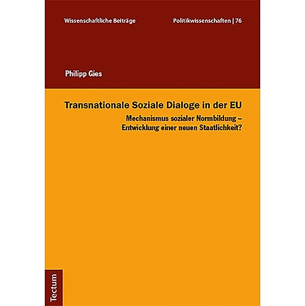 Transnationale Soziale Dialoge in der EU, Philipp Gies