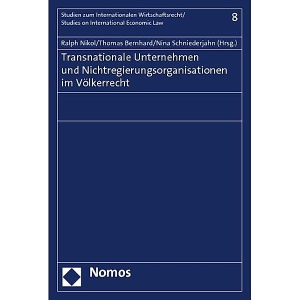 Transnationale Unternehmen und Nichtregierungsorganisationen im Völkerrecht