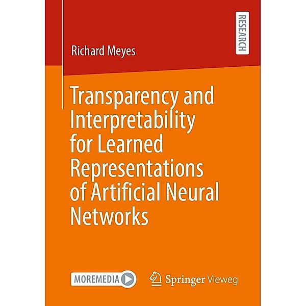 Transparency and Interpretability for Learned Representations of Artificial Neural Networks, Richard Meyes