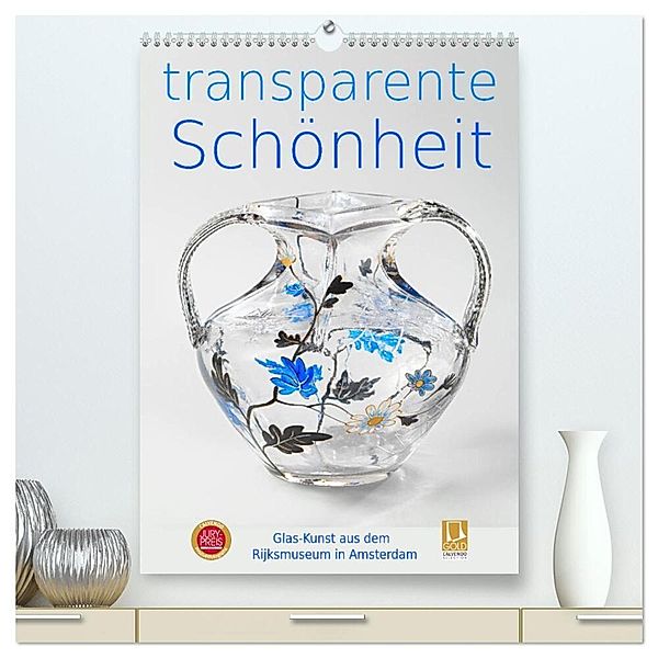 Transparente Schönheit (hochwertiger Premium Wandkalender 2024 DIN A2 hoch), Kunstdruck in Hochglanz, Calvendo