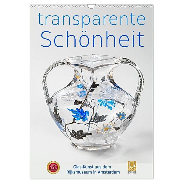 Transparente Schönheit (Wandkalender 2024 DIN A3 hoch), CALVENDO Monatskalender, Calvendo