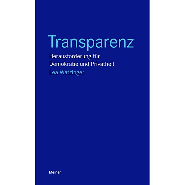Transparenz, Lea Watzinger
