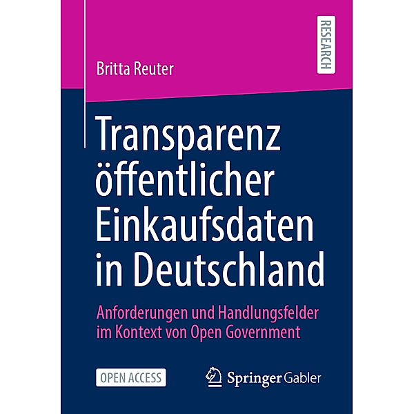Transparenz öffentlicher Einkaufsdaten in Deutschland, Britta Reuter